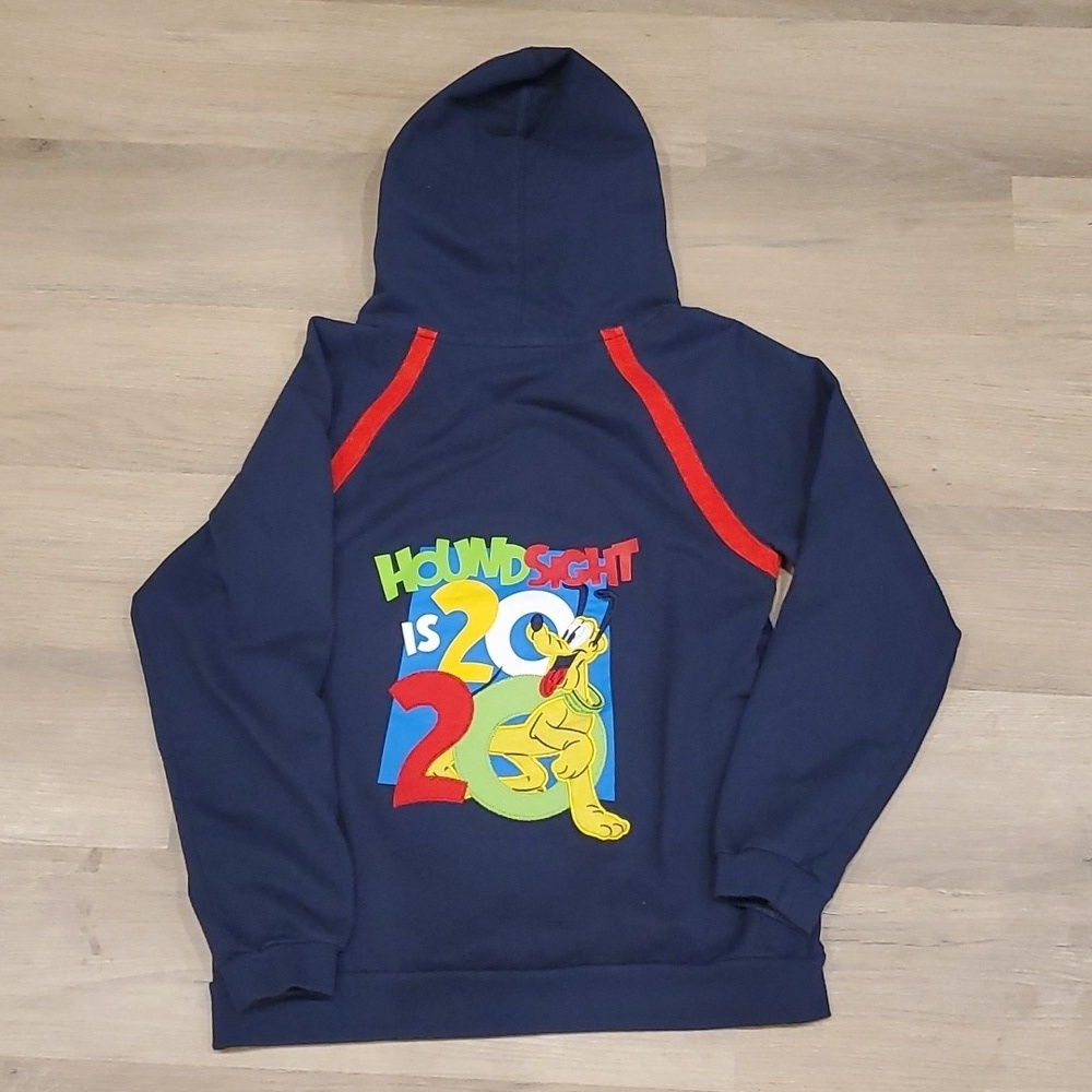 Youth Walt Disney World Houndsight is 2020 Pluto Embroidered Hoodie. Size XL - Picture 5 of 9